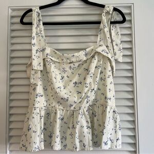 Altar’d state Floral Print Top